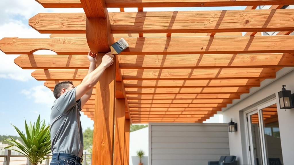 טיפים לשמירה על פרגולה למרפסת מעץ