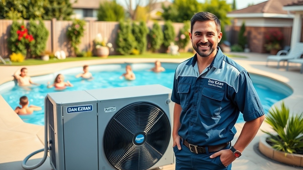 למה לבחור בדן עזרן למשאבת חום לבריכה?